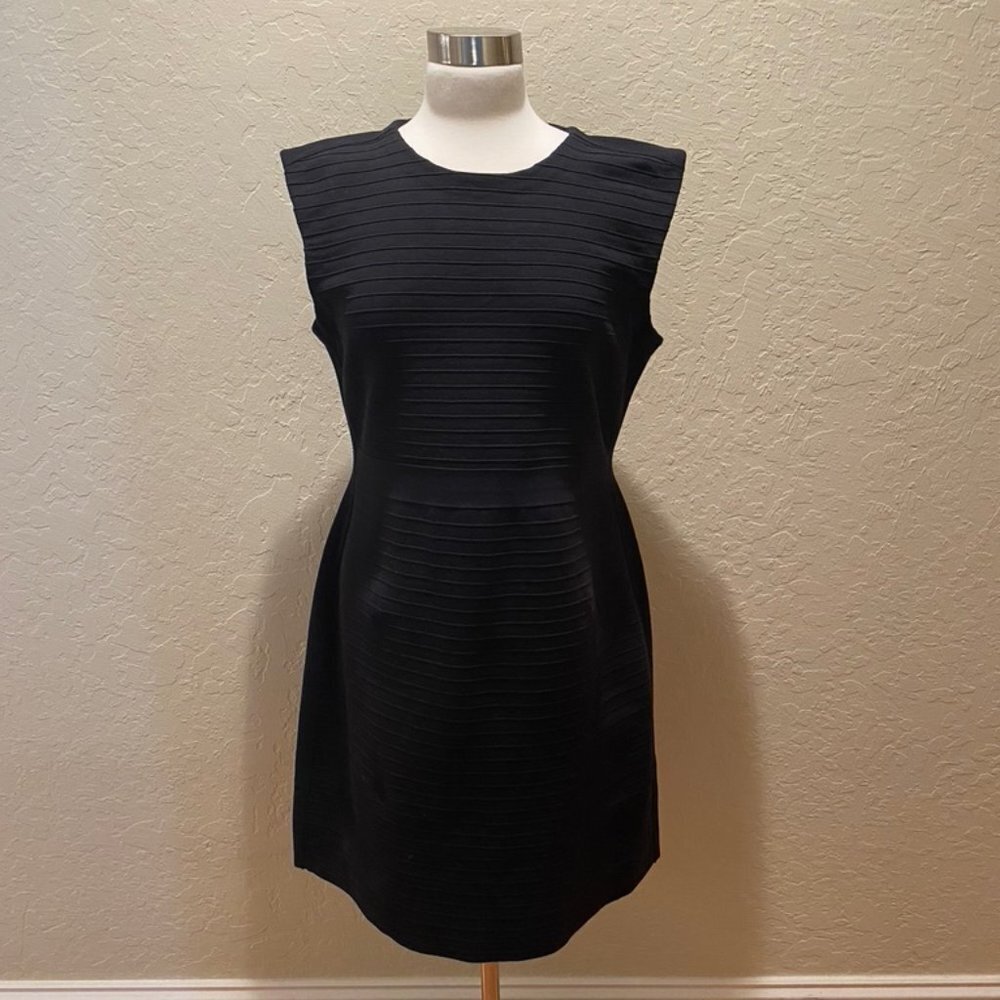 NWT Tory Burch sleeveless black stretch dress XL
